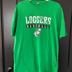 Lacrosse Loggers Baseball T-Shirt